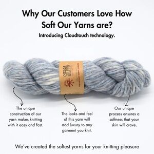 Sierra Alpaca 🦙 Pima Cotton Yarns x 3